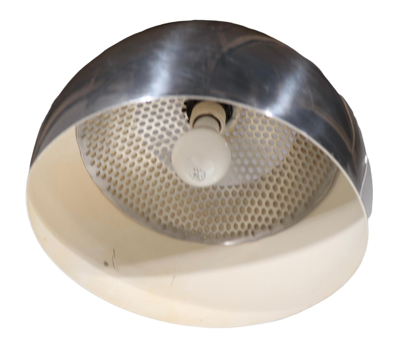 Arc-Stehlampe aus Chrom und Stahl, ca. 1960/1970er Jahre im Angebot 1