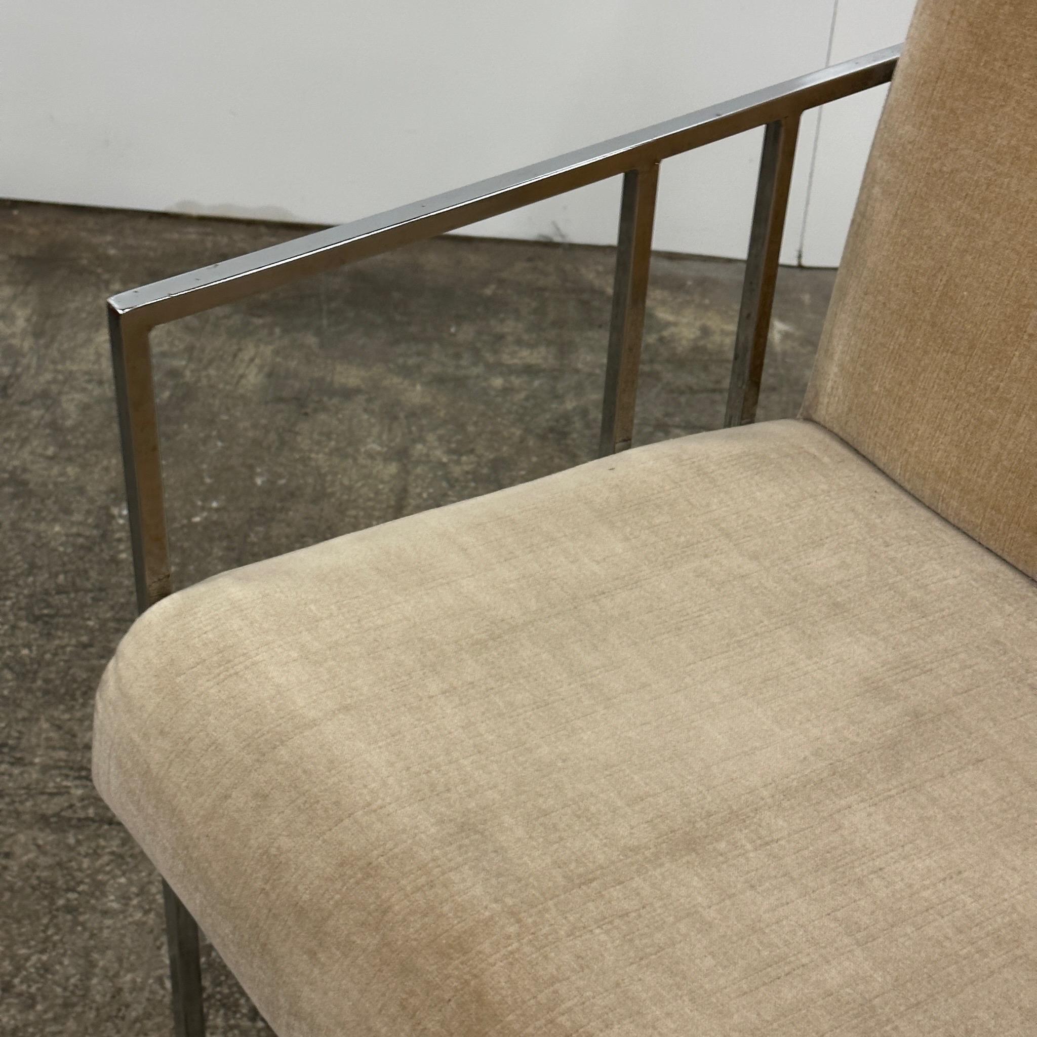 Verchromter Sessel von Adrian Pearsall für Comfort Designs (amerikanisch) im Angebot