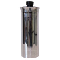 Retro Chrome Art Deco Cocktail Shaker in the Style of Manning Bowman