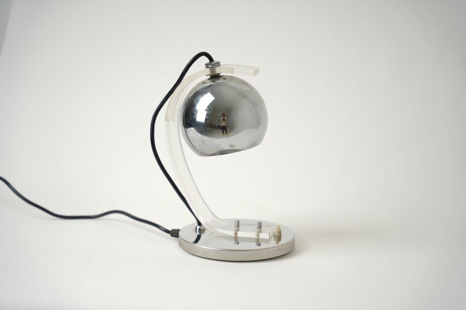 Meblo Guzzini Space Age Table Lamp 1970s