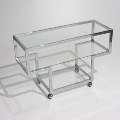 Chrome Bar Cart