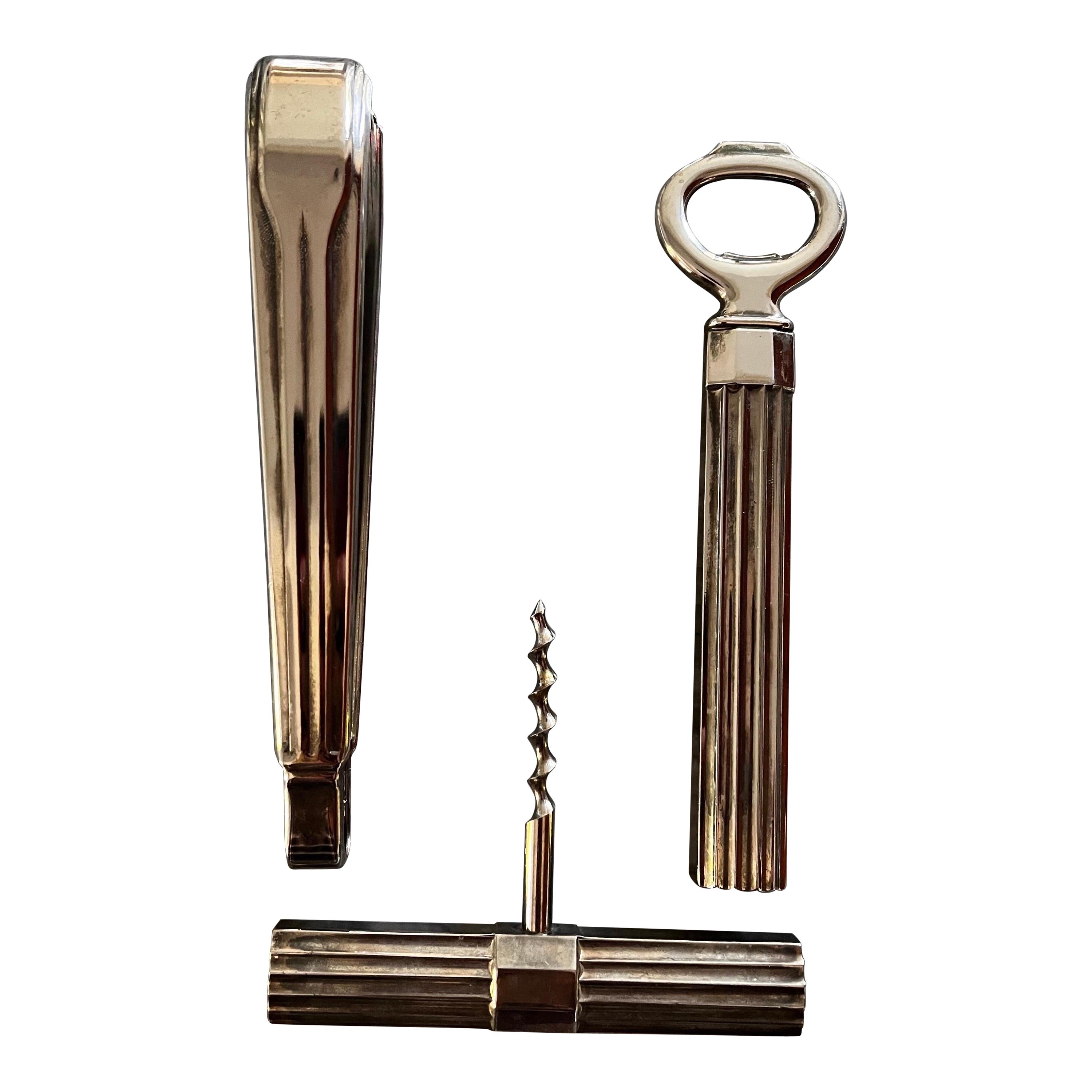 Chrome Bar Set
