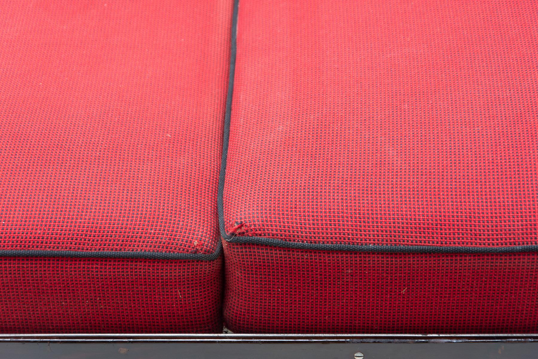 Chrome Bauhaus Sofa by Hynek Gottwald, Bohemia, 1930s 13