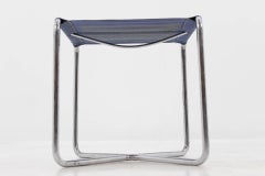 Chrome Bauhaus Stool B8, Marcel Breuer
