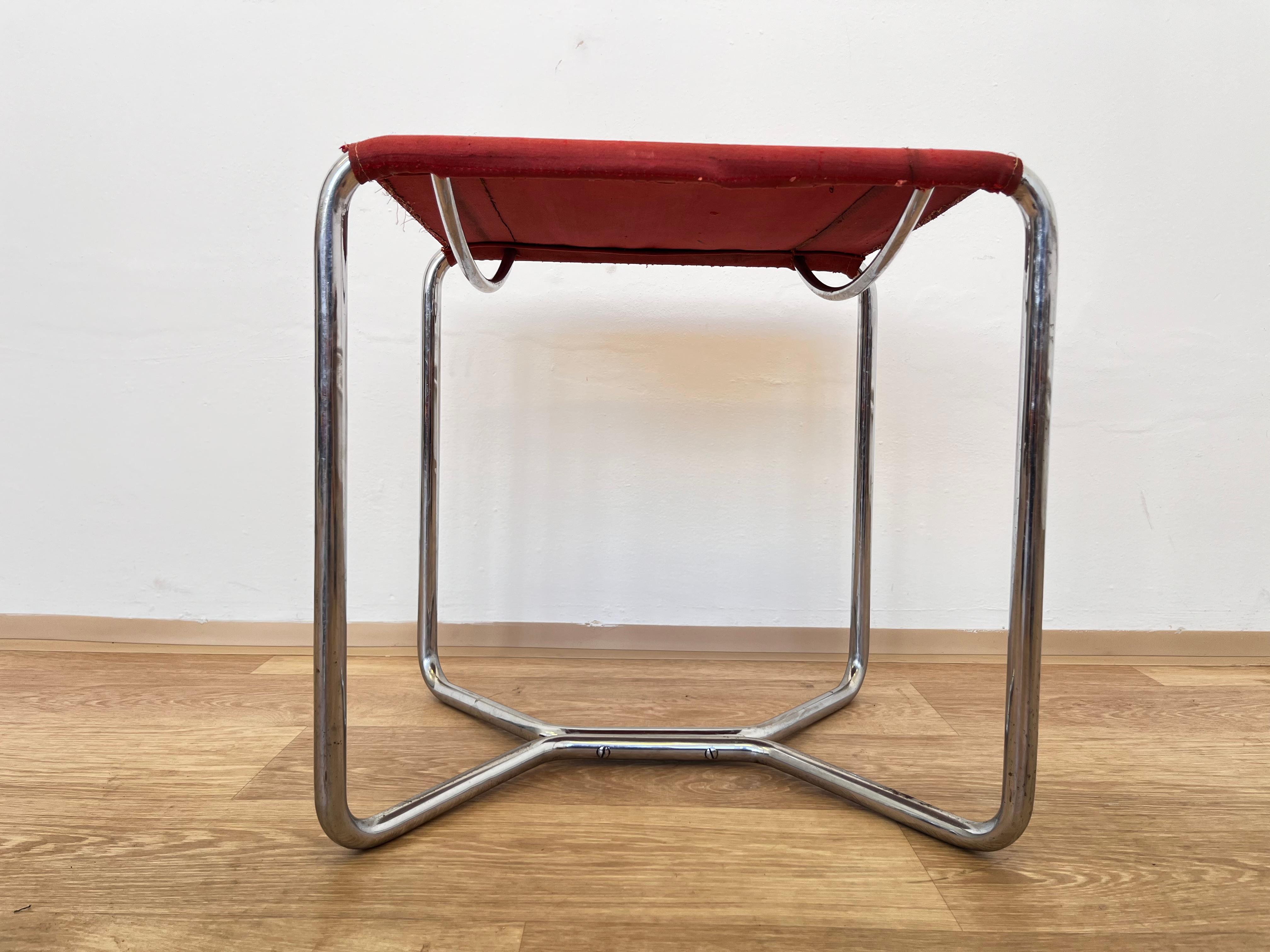 Tabouret Bauhaus Thonet B8 de Marcel Breuer, 1930 