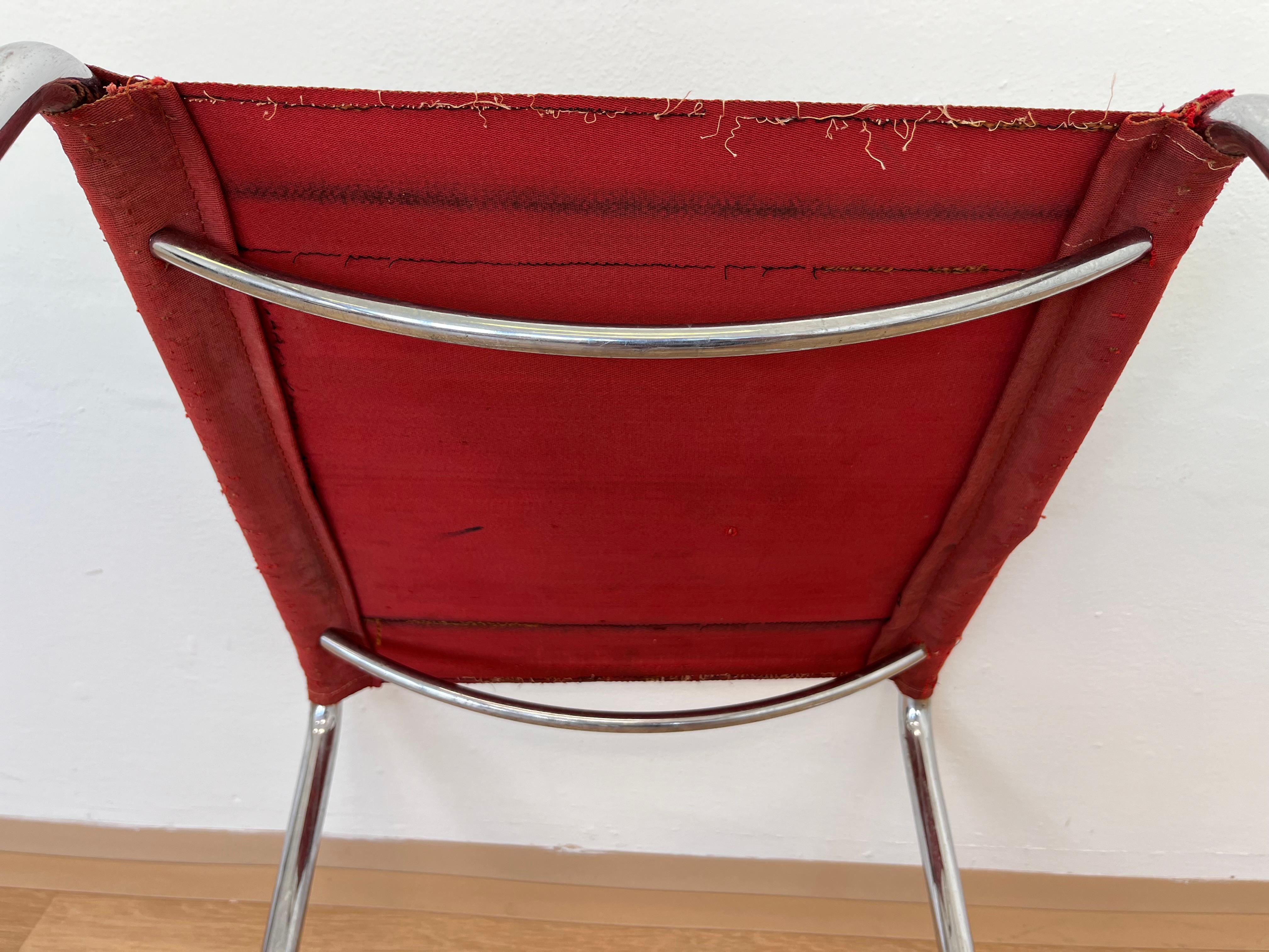 Tabouret Bauhaus Thonet B8 de Marcel Breuer, 1930 