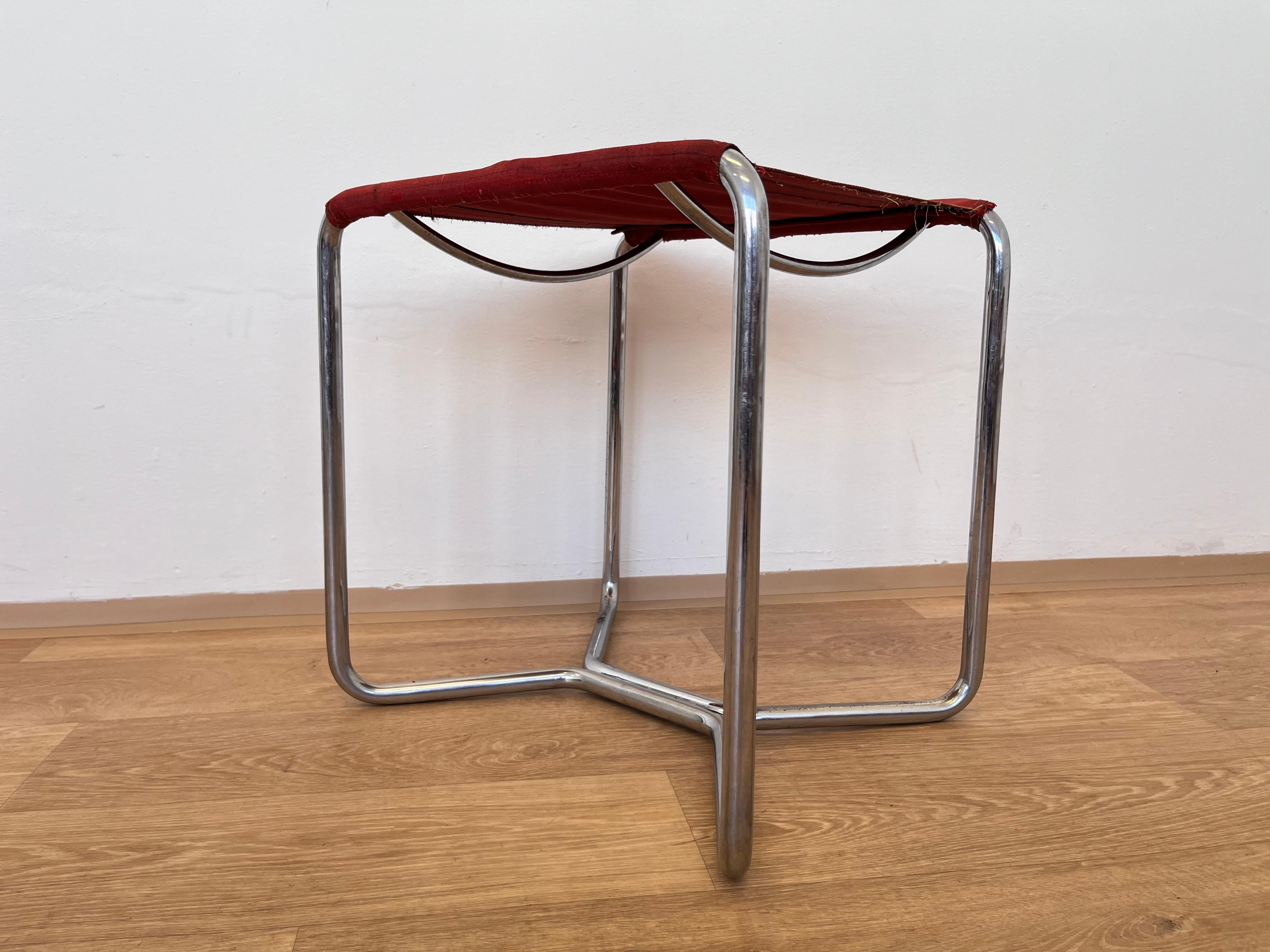 Tabouret Bauhaus Thonet B8 de Marcel Breuer, 1930 