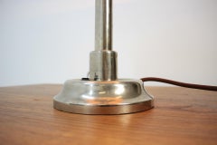 Chrome Bauhaus Table Lamp, 1930s
