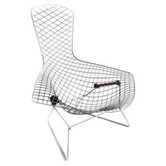 Chrome Bird Chair by Harry Bertoia for Knoll International, 1952