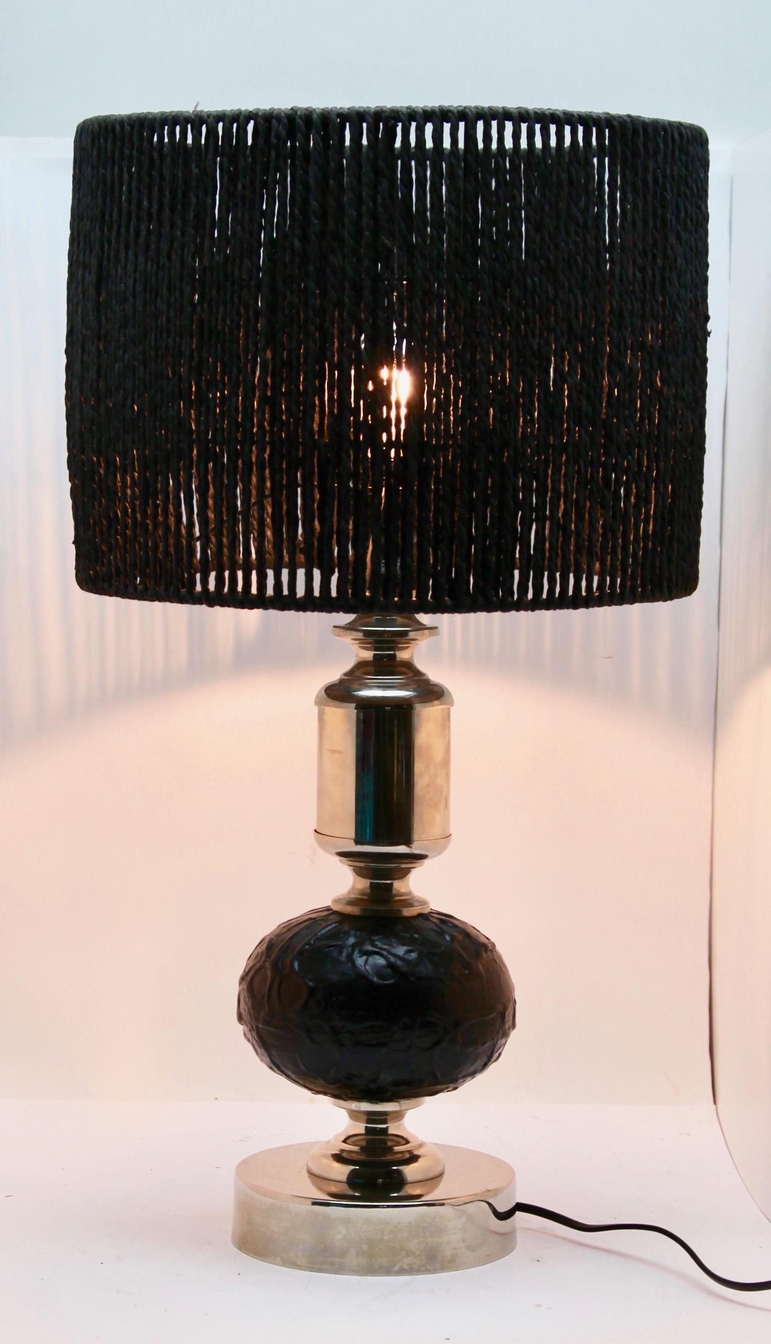 Chrome Bubble Table Lamp or Desk, Midcentury, 1960s For Sale 1