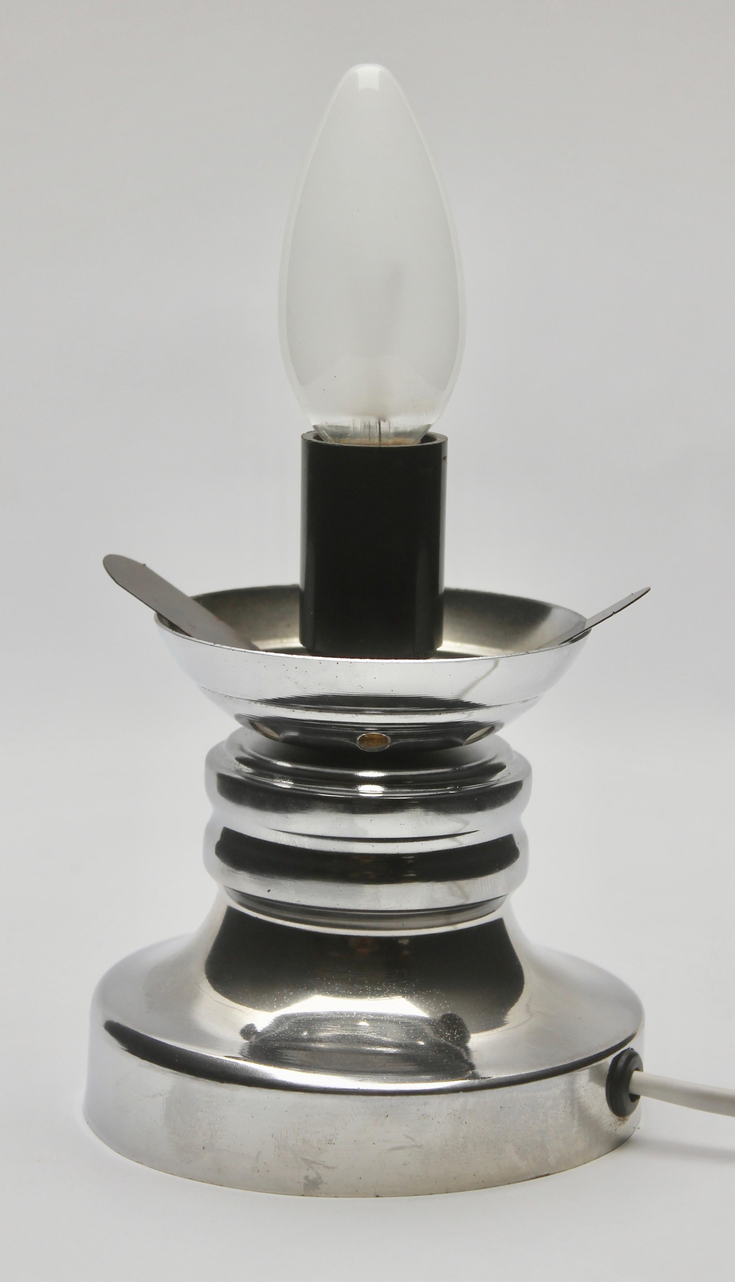 Chrome Bubble Table Lamp or Desk, Set of 2 Midcentury, 1960s In Good Condition In Verviers, BE