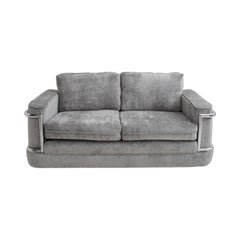 Chrome Caged Loveseat, 1960s