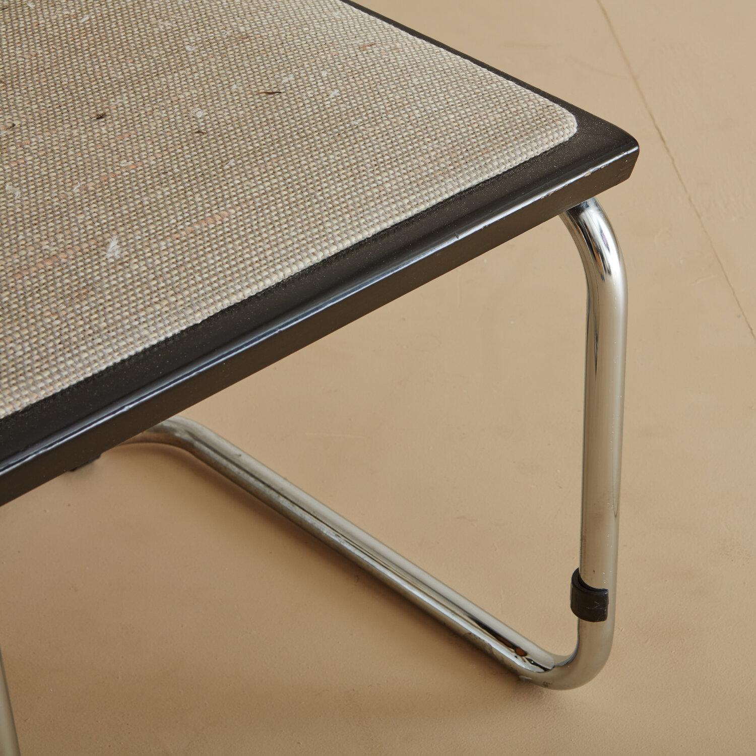 Chrome Cantilevered Desk Chair in the Style of Marcel Breuer 3