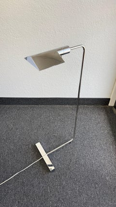 Chrome Cedric Hartman Adjustable Floor Lamp