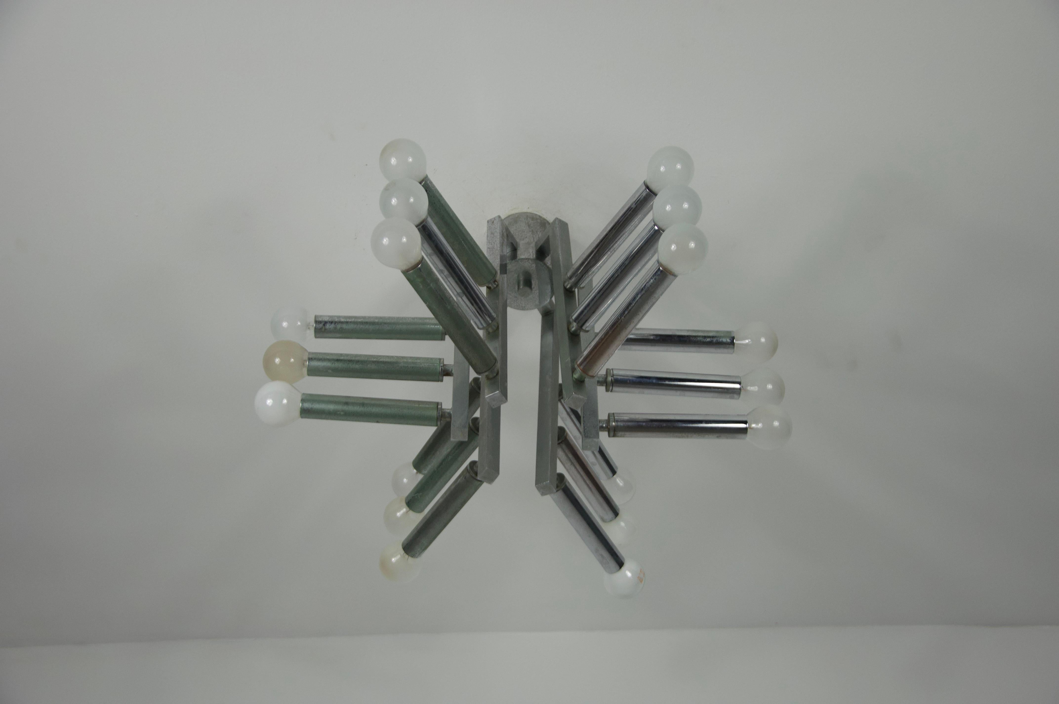 Lámpara de techo cromada by Cosack, 1970s en venta 1