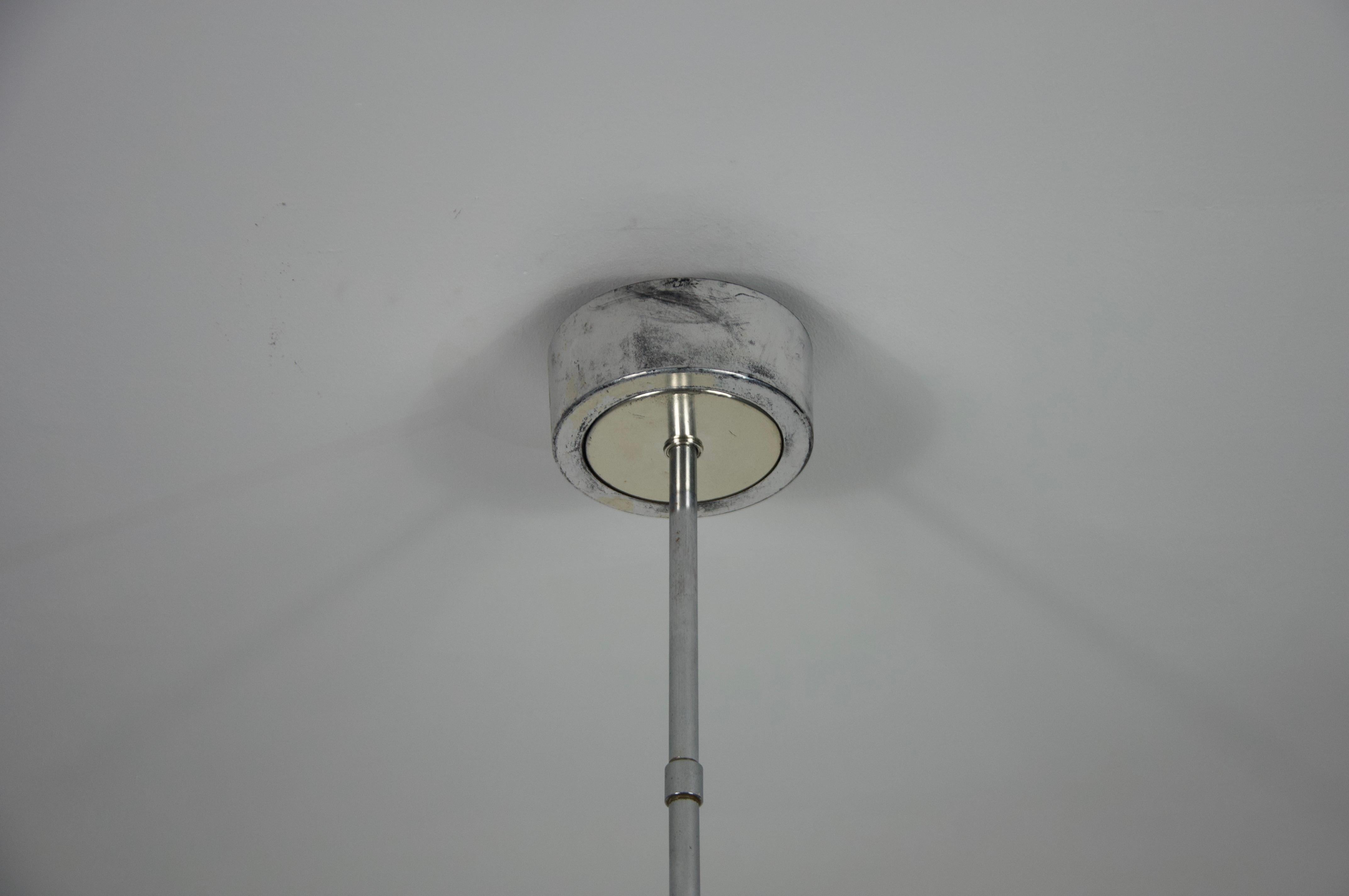 Lampadario cromato di Gaetano Sciolari, Italia, anni '60 in vendita 5