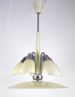 Chrome Chandelier / Pendant, 1970s
