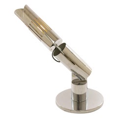Chrome Cobra Table Lamp by Gabriele D'Ali for Francesconi, 1970s