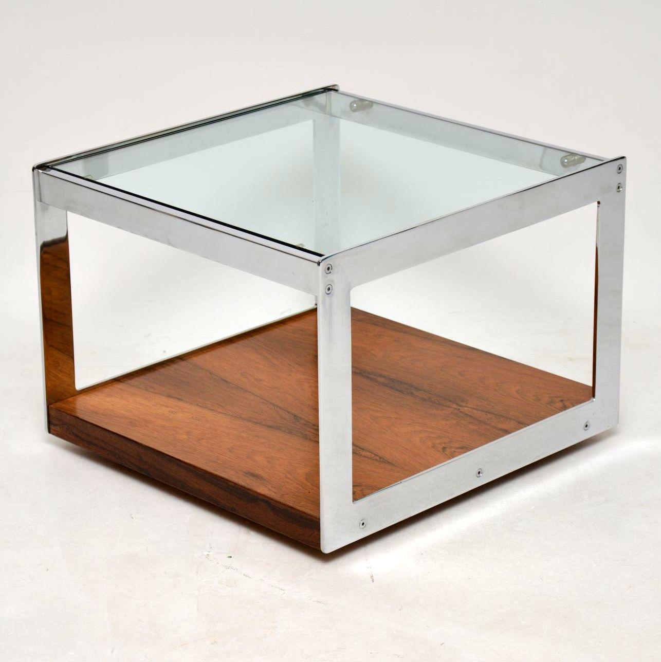 Chrome Coffee Table by Merrow Associates In Good Condition In London, GB