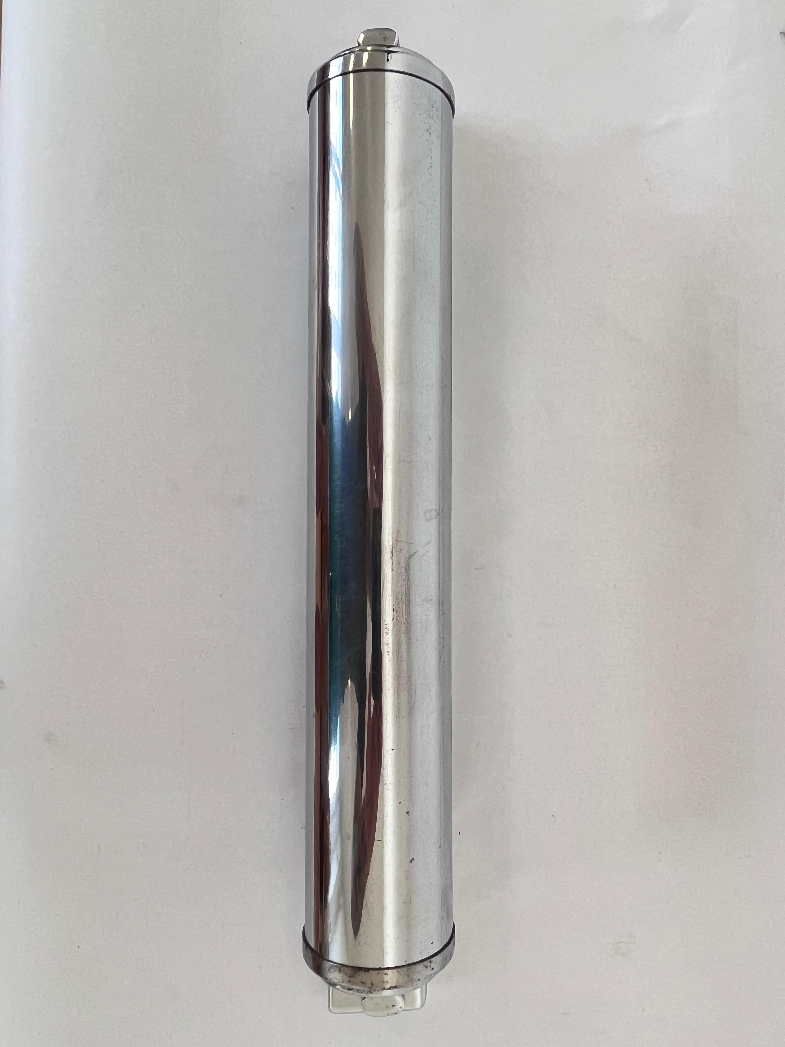 Chrome Design Bauhaus Wall Lamp, 1930s - Czechoslovakia For Sale 1