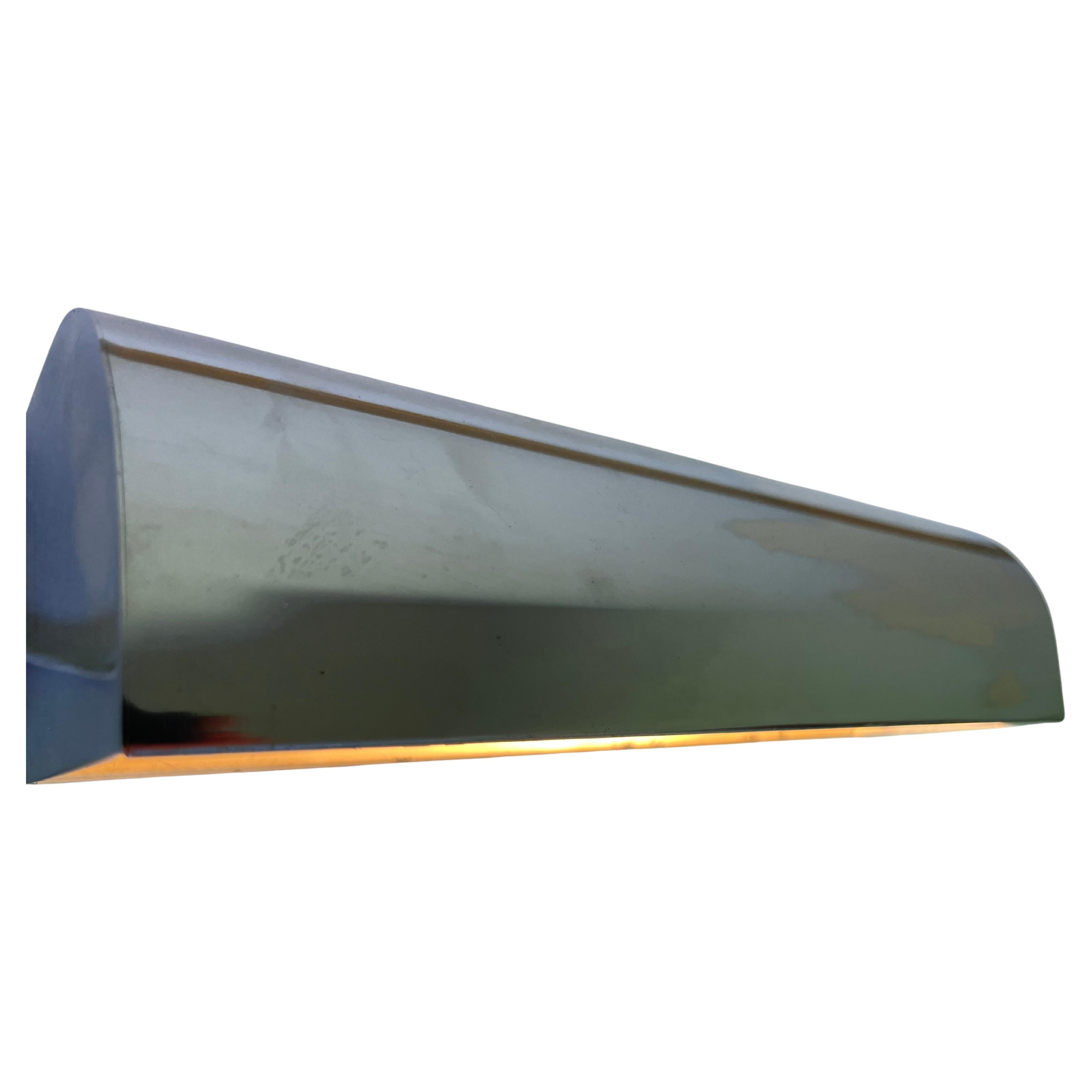 Chrome Design Bauhaus Wall Lamp by Napako, 1930s - Czechoslovakia