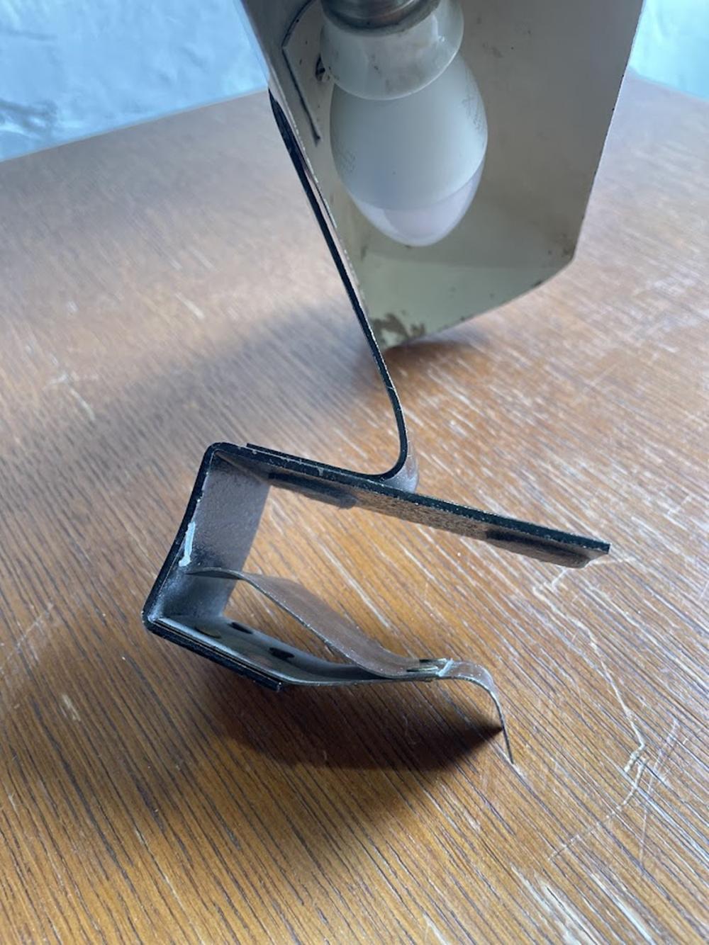 Lámpara de escritorio cromada de estilo modernista, diseño Art Déco, francés 1930-1940 en venta 1