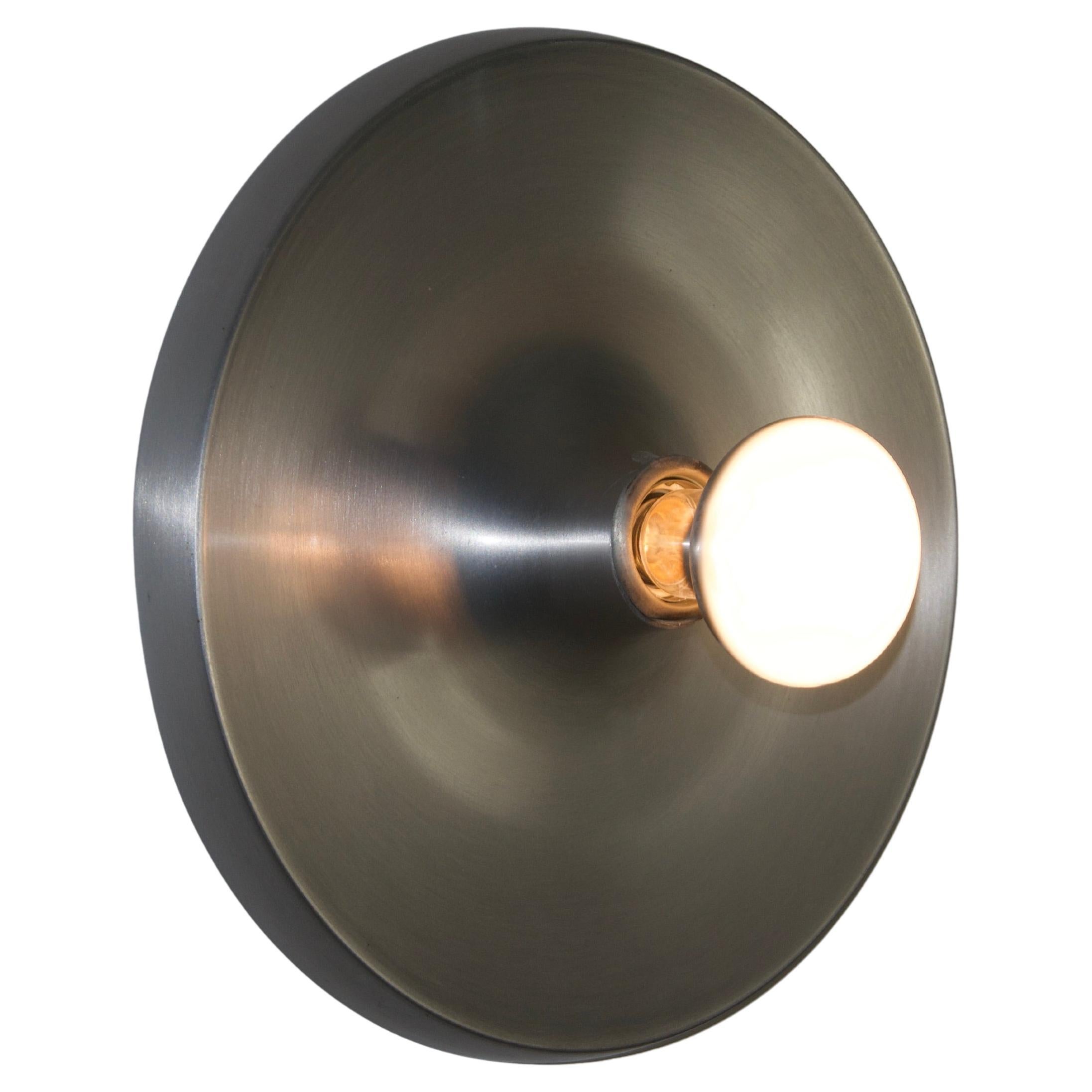 Chrome Disc Shape Wall Lamp or Flushmount by Cosack, 1960s