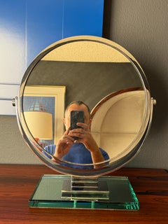 Chrome Double Sided Magnifying Vanity Mirror
