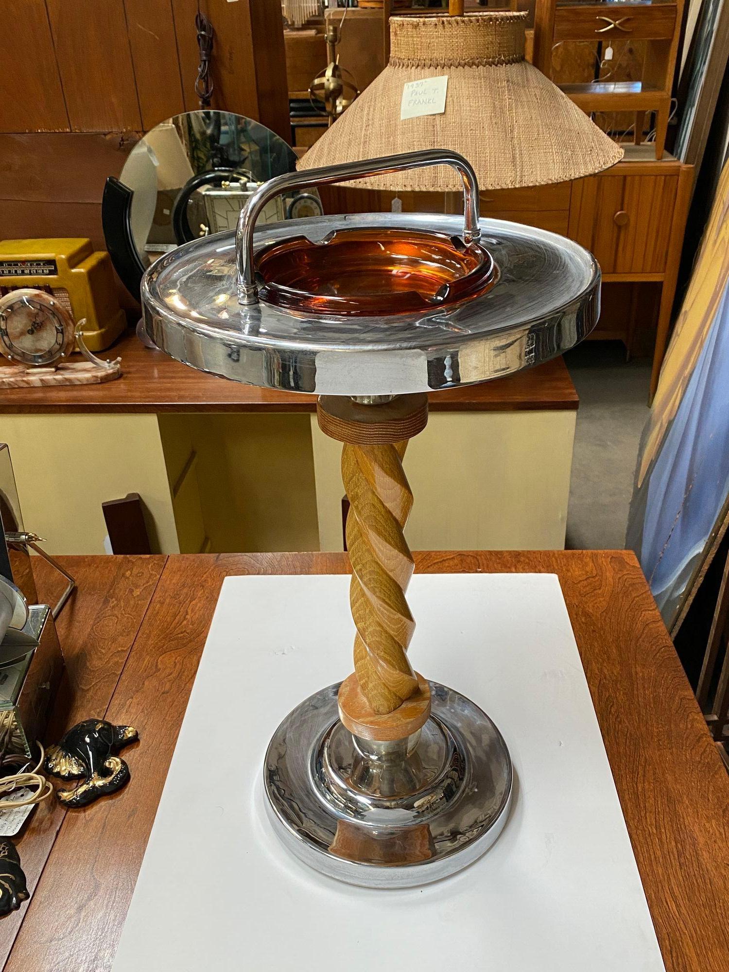 vintage ashtray stand value