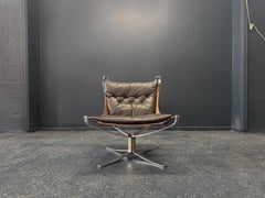 Chrome falcon by Sigurd Resell