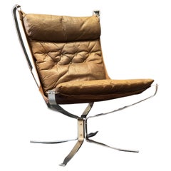 Sedia Chrome Falcon di Sigurd Ressell