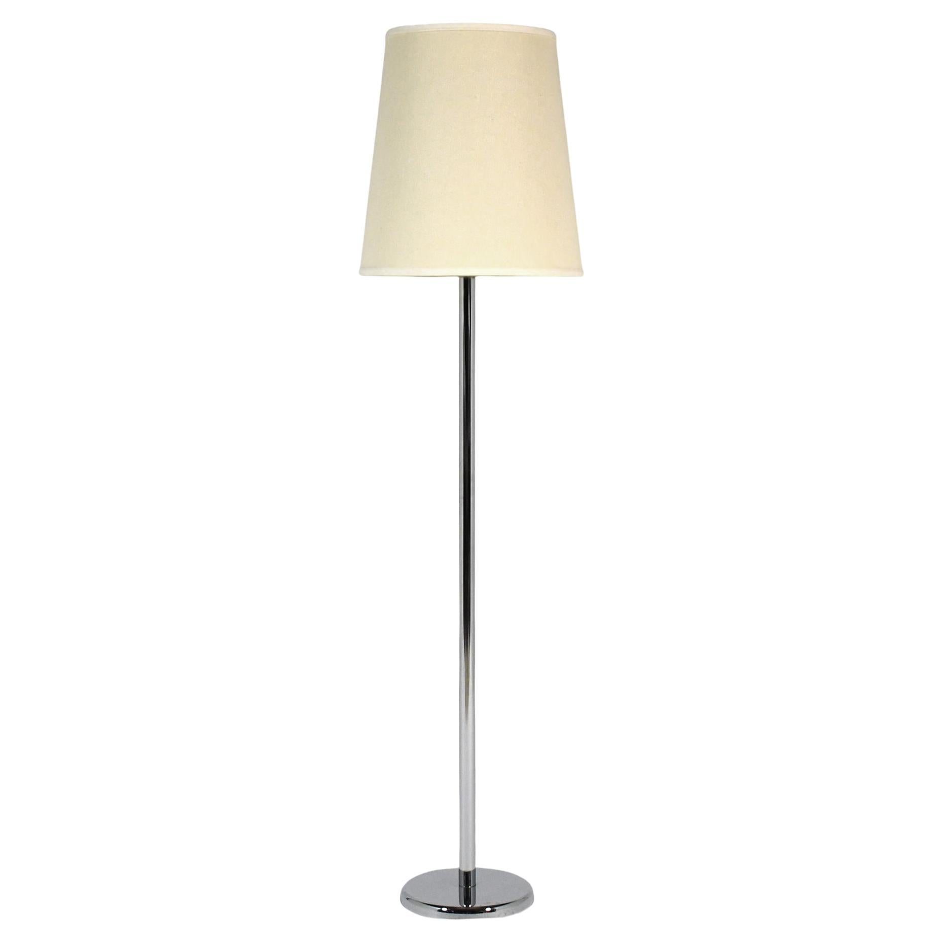 Chrome Floor Lamp by Kovacs