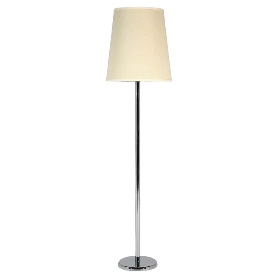 Lucite and Chrome 1970s Table Lamp For Sale at 1stDibs