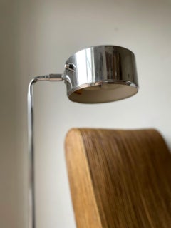 Chrome Floor Lamp by Anders Pehrson for Ateljé Lyktan, 1960s