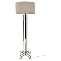 Chrome Floor Lamp by Charles Hollis Jones