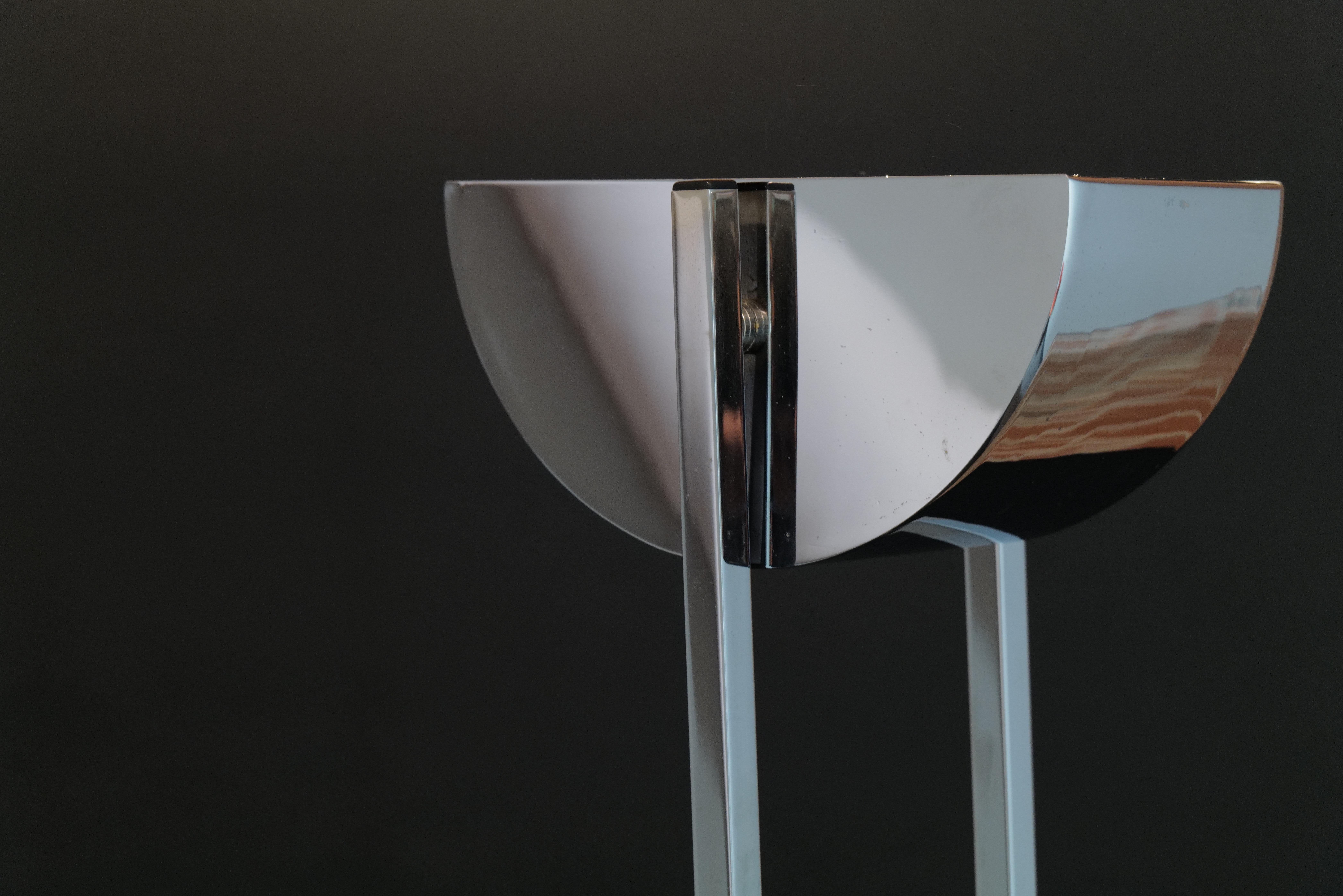 Lámpara de pie cromada by Kovacs en venta 7
