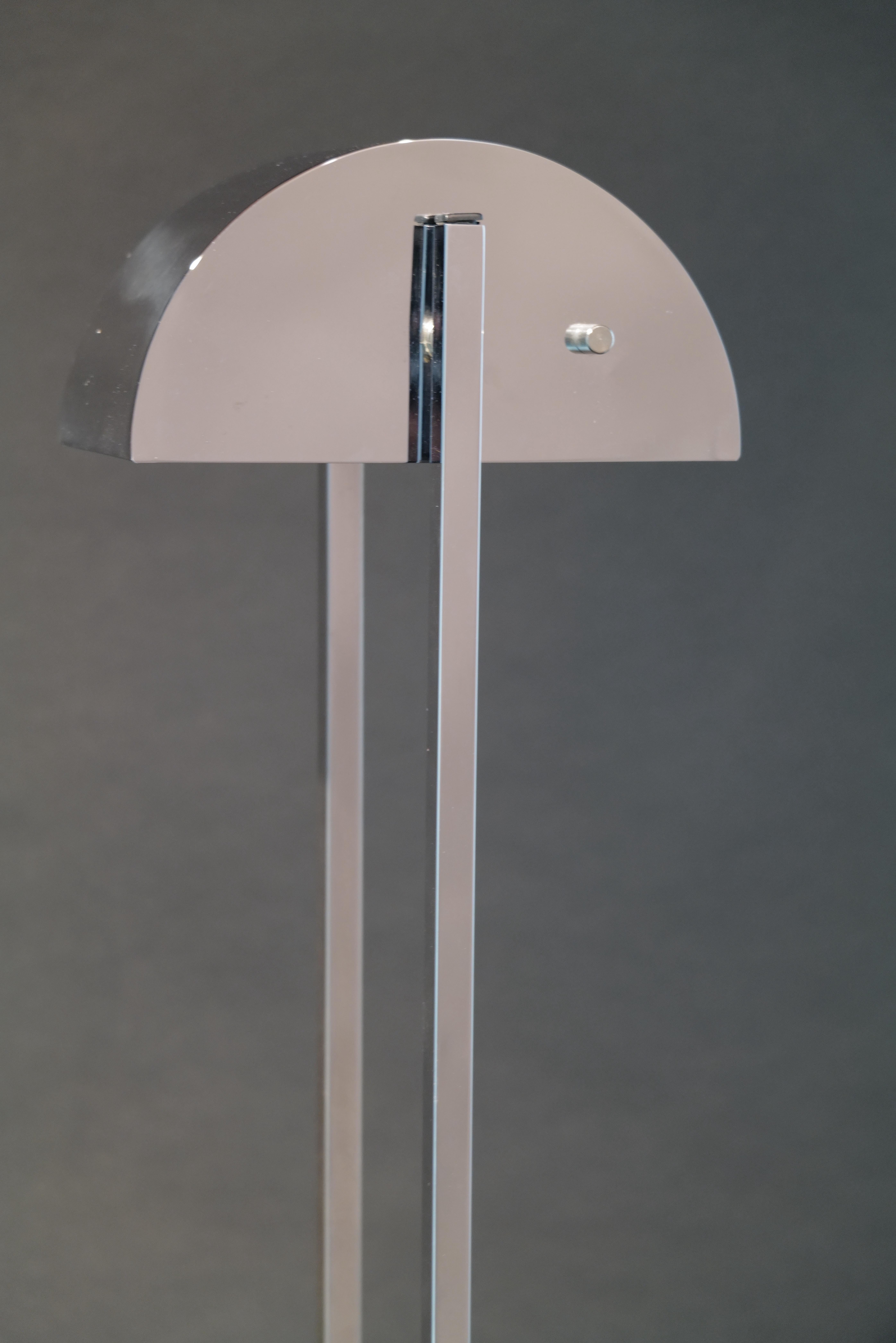 Lámpara de pie cromada by Kovacs en venta 2