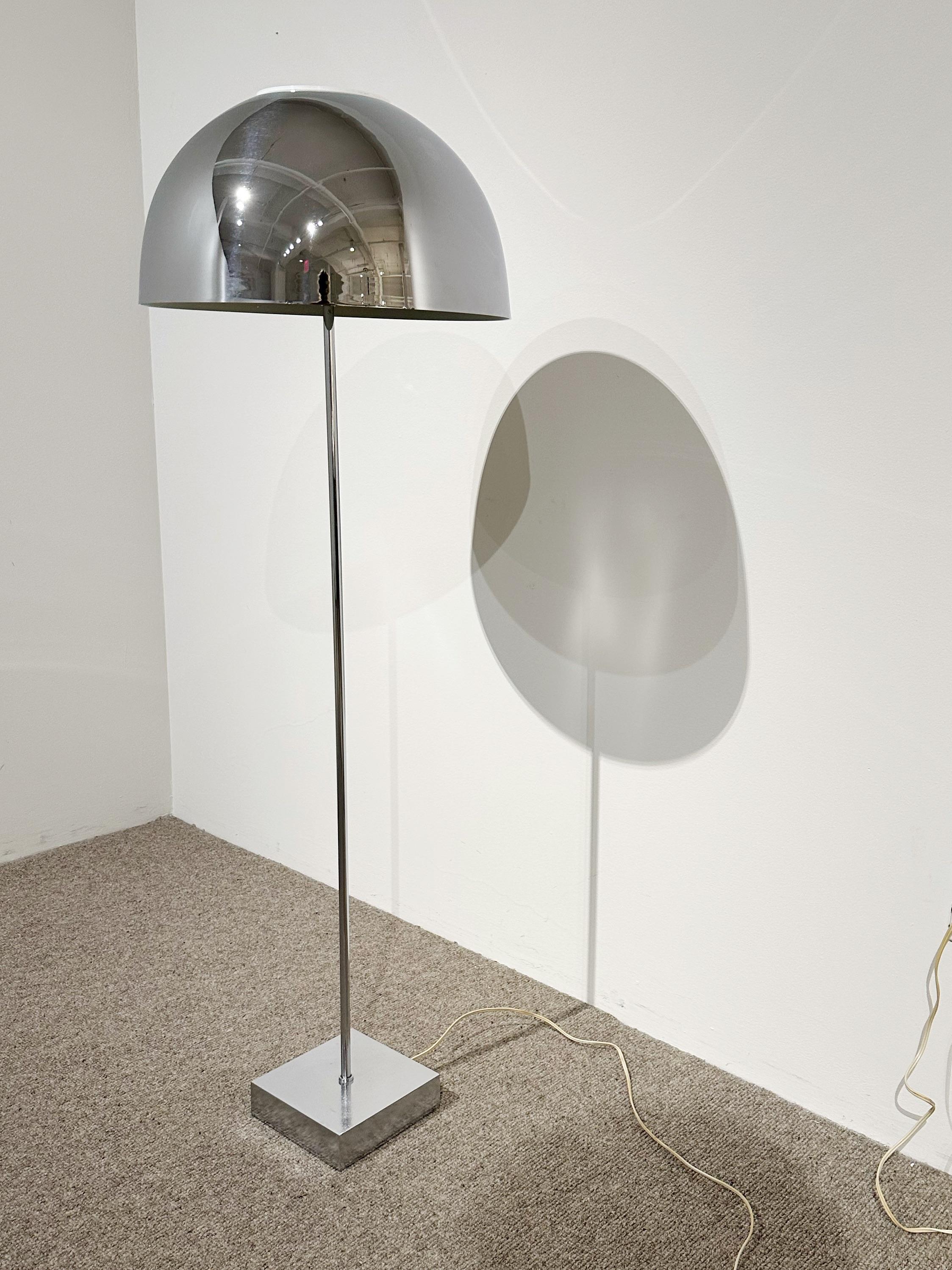 American Chrome Floor Lamp by Paul Mayen for Habitat For Sale