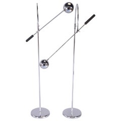 Chrome Floor Lamps by Sonnemen