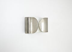 Lámpara Foglio cromada de Tobia & Tobia Scarpa para Flos, años 60