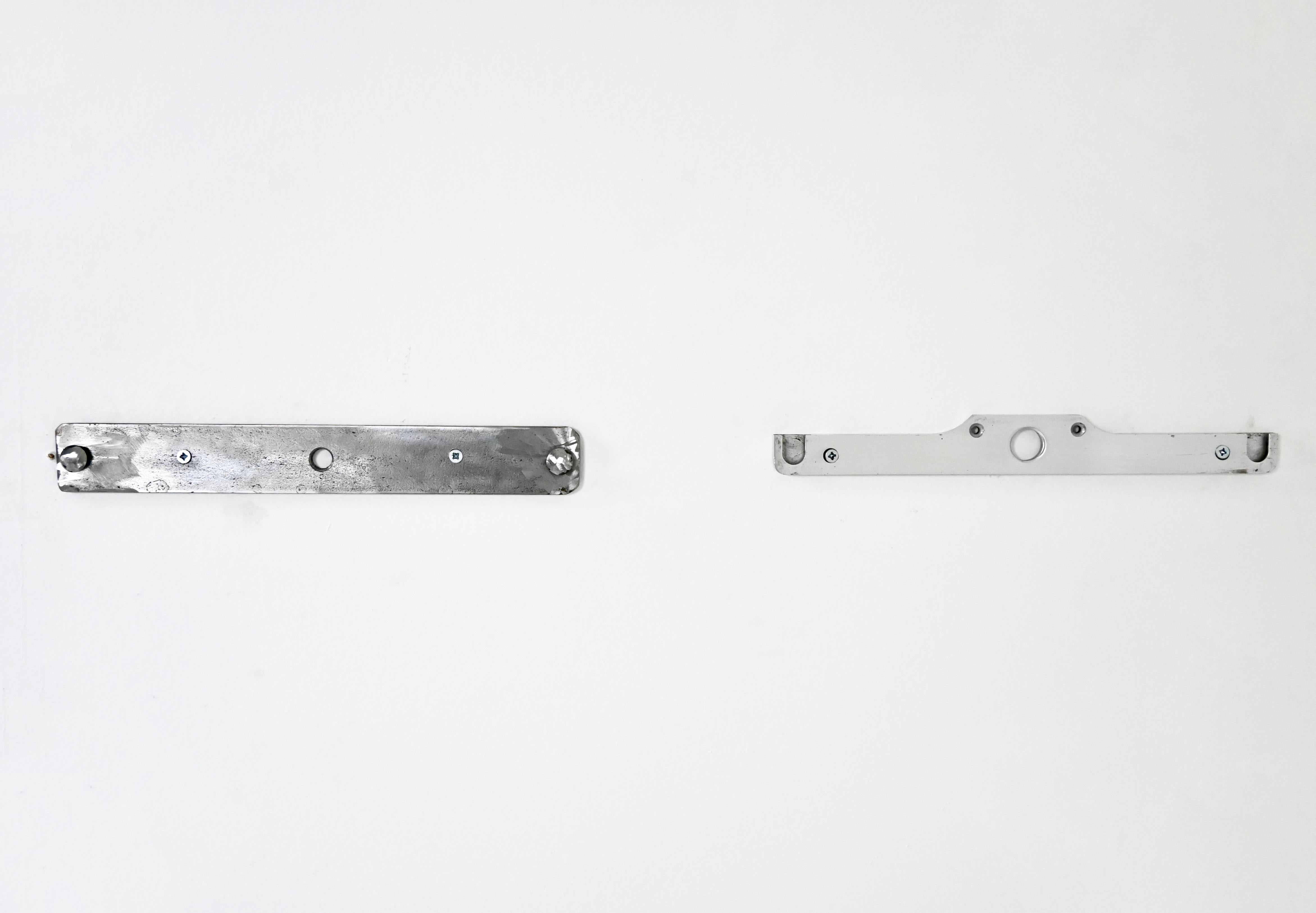 Verchromte Foglio-Wandleuchter von Tobia & Afra Scarpa für Flos, 1960er Jahre, 2er-Set, Set im Angebot 4