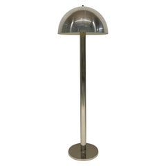 Chrome Fungo Mushroom Floor Lamp, 1970's