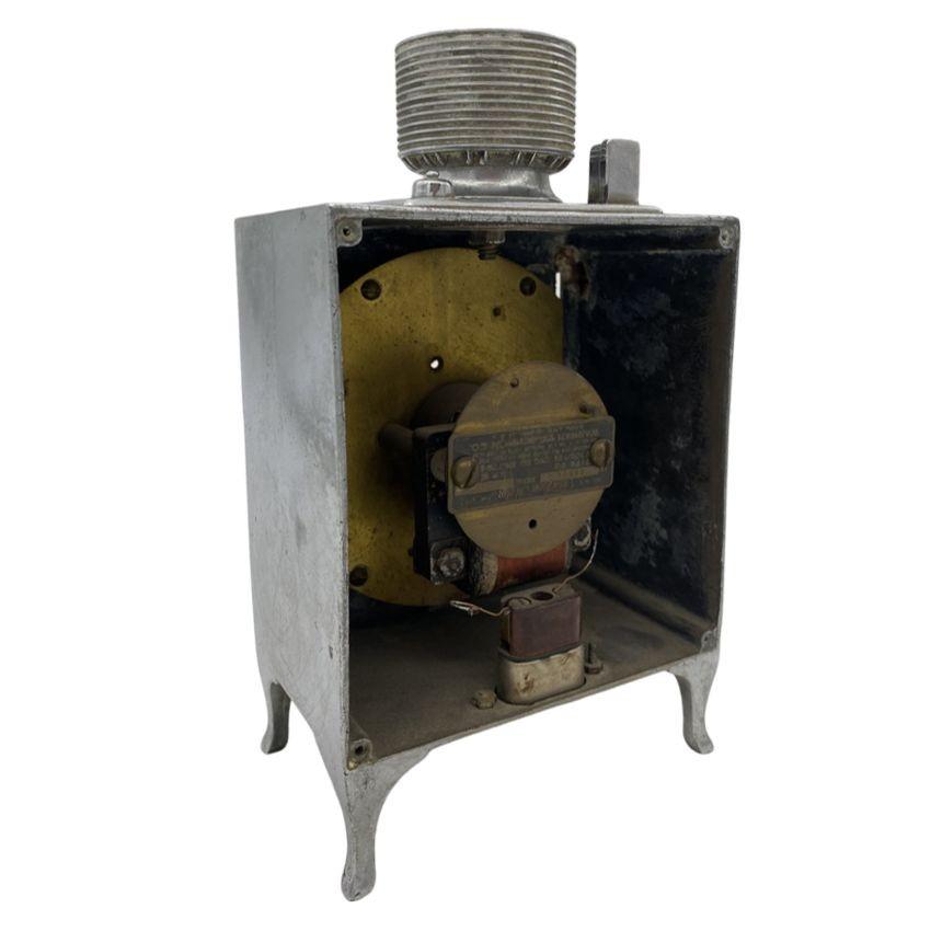 Verchromte General Electric Monitor Top Refrigerator Electric Clock 1931 (Chrom) im Angebot