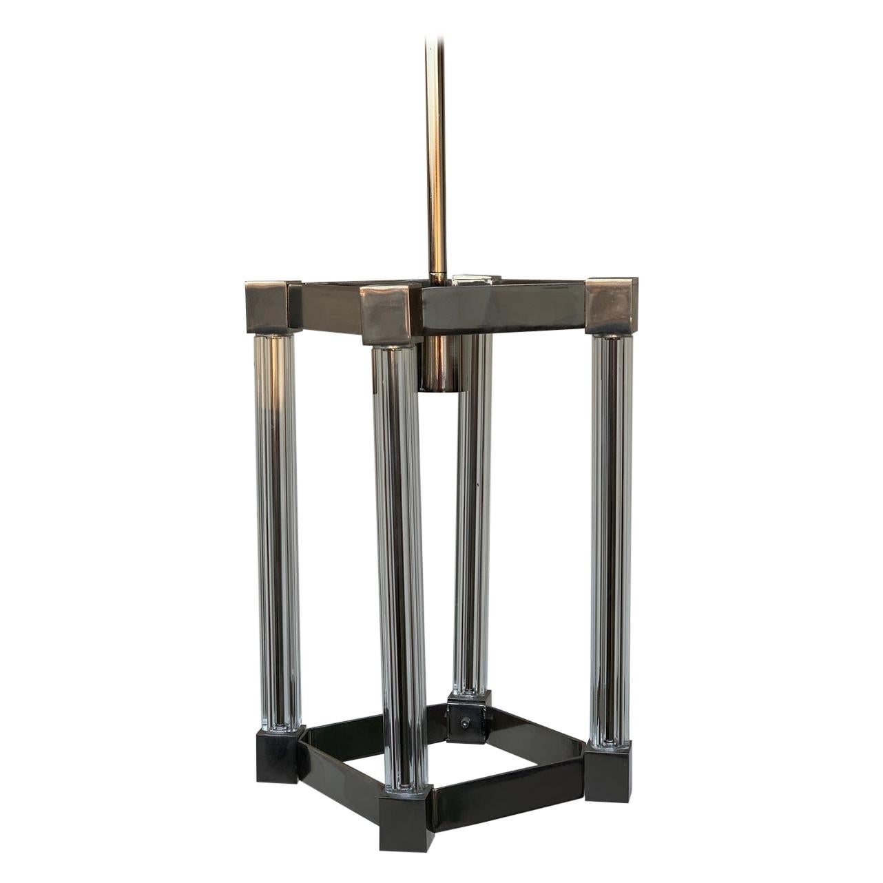 Giant Glass Pendant Light at 1stDibs