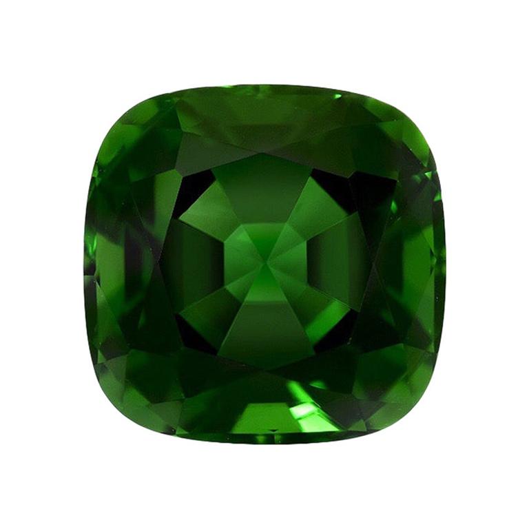 Chrome Green Tourmaline Ring Gem 3.30 Carat Loose Gemstone