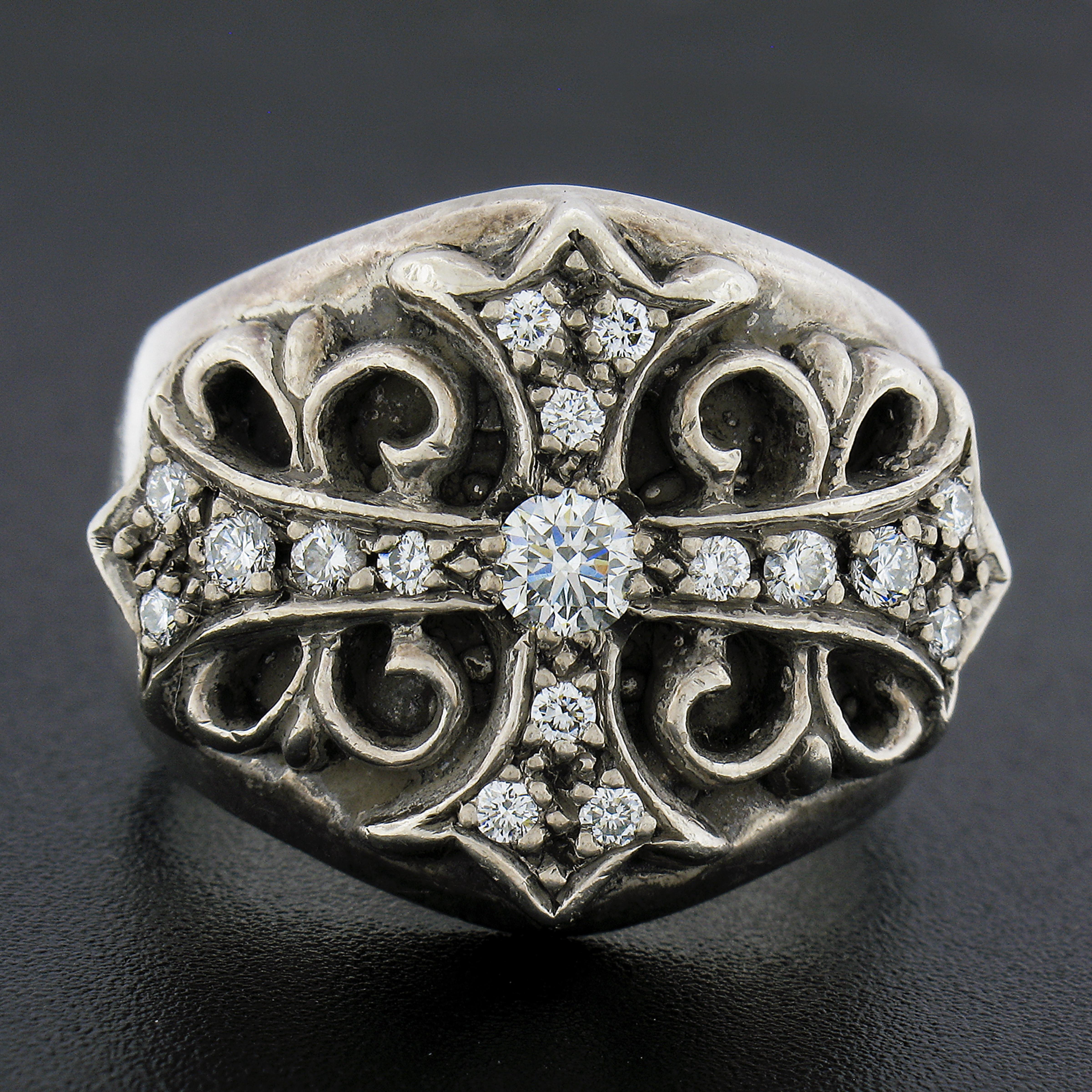 chrome hearts 1992 sterling ring