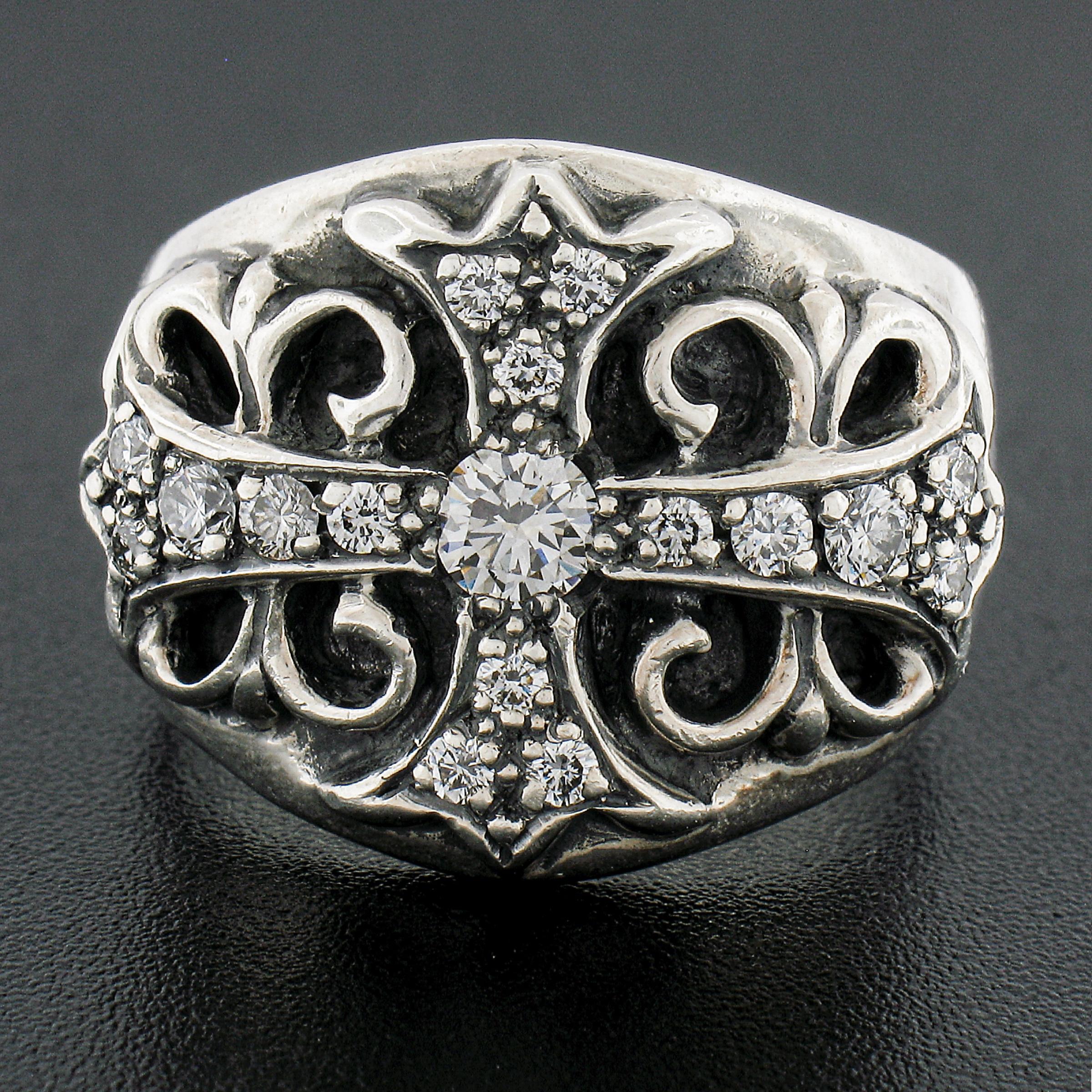 chrome hearts 1992 sterling ring