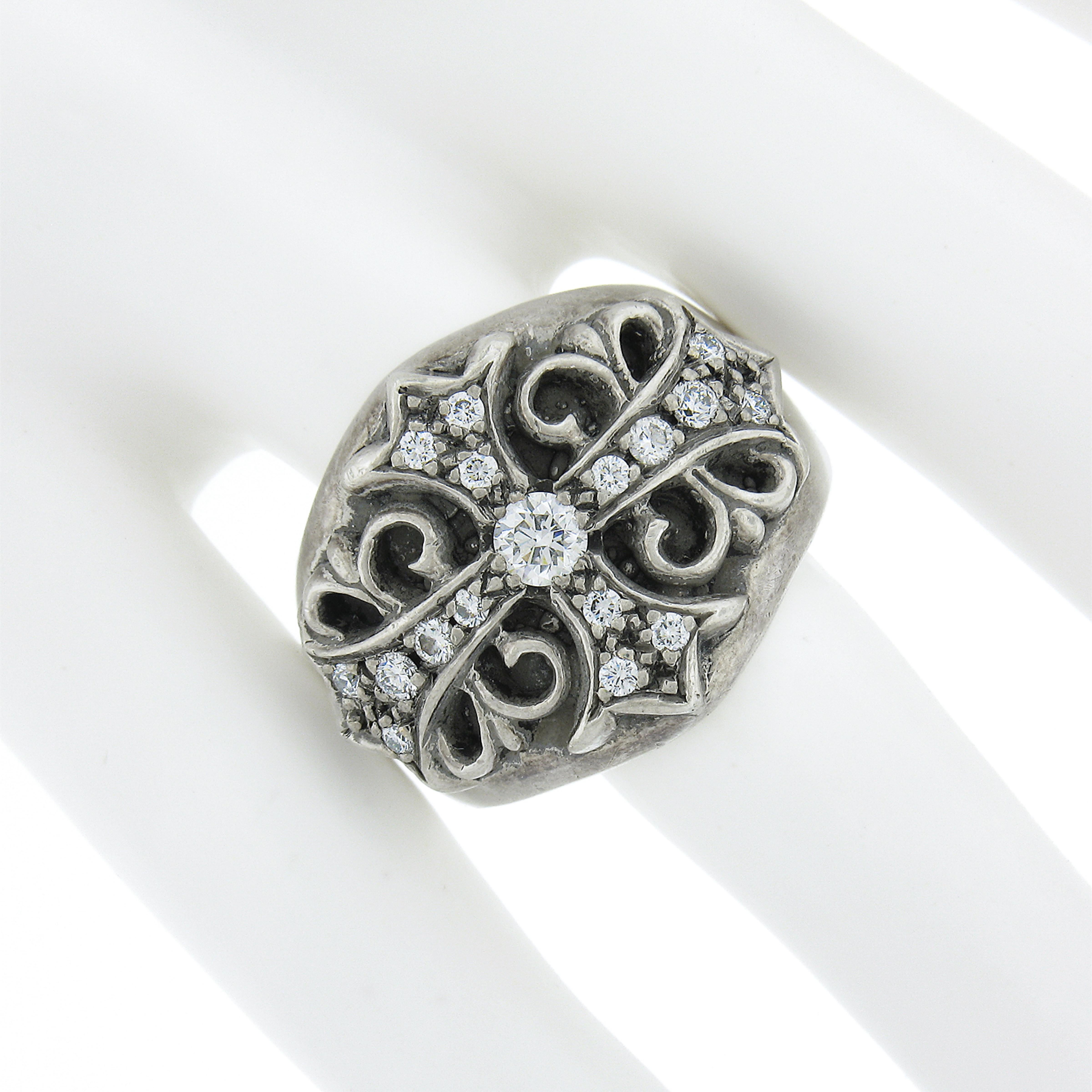 men's chrome hearts ring