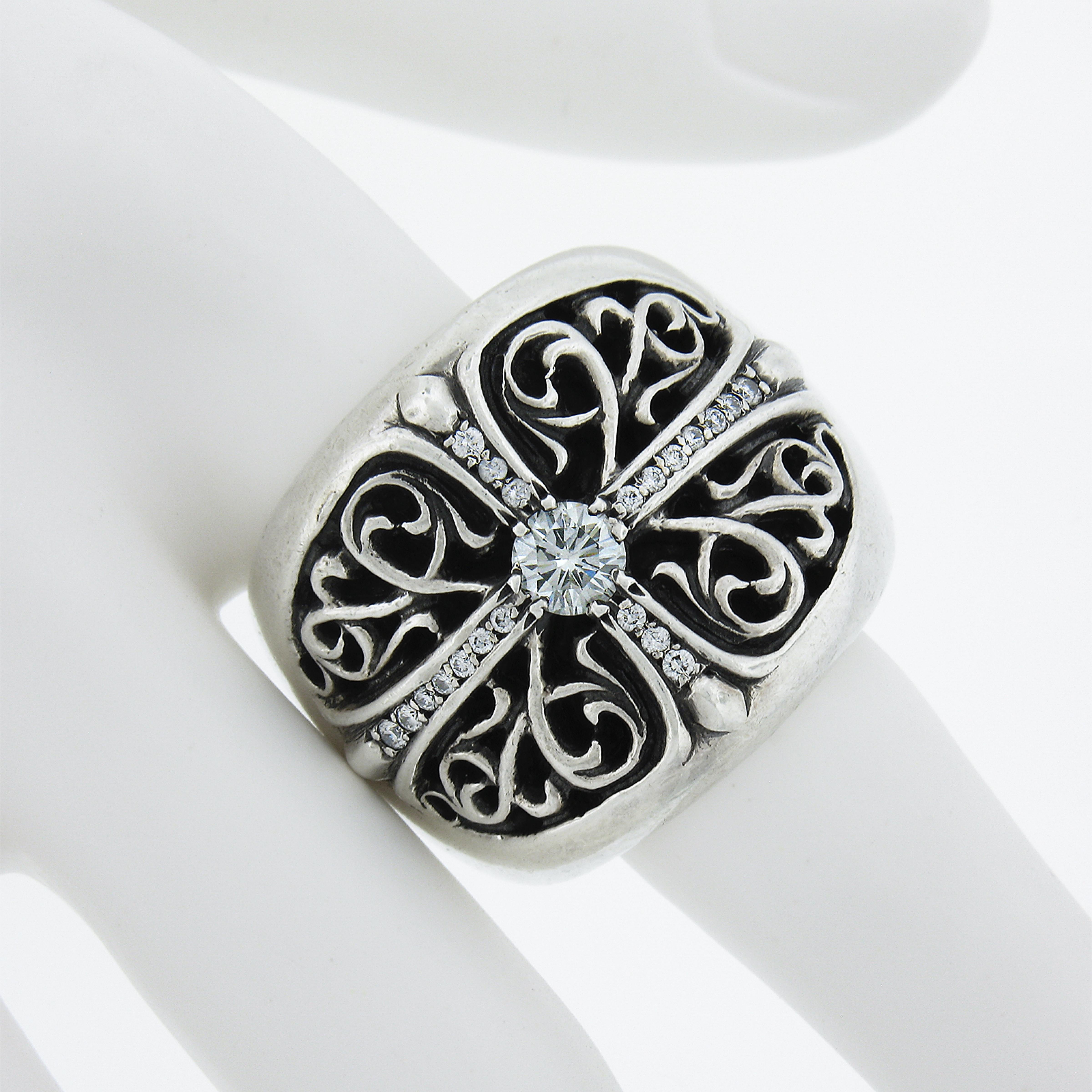 chrome hearts classic oval ring