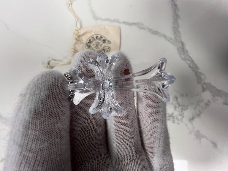 Chrome Hearts 20th Anniversary Silicon Necklace Clear at 1stDibs 